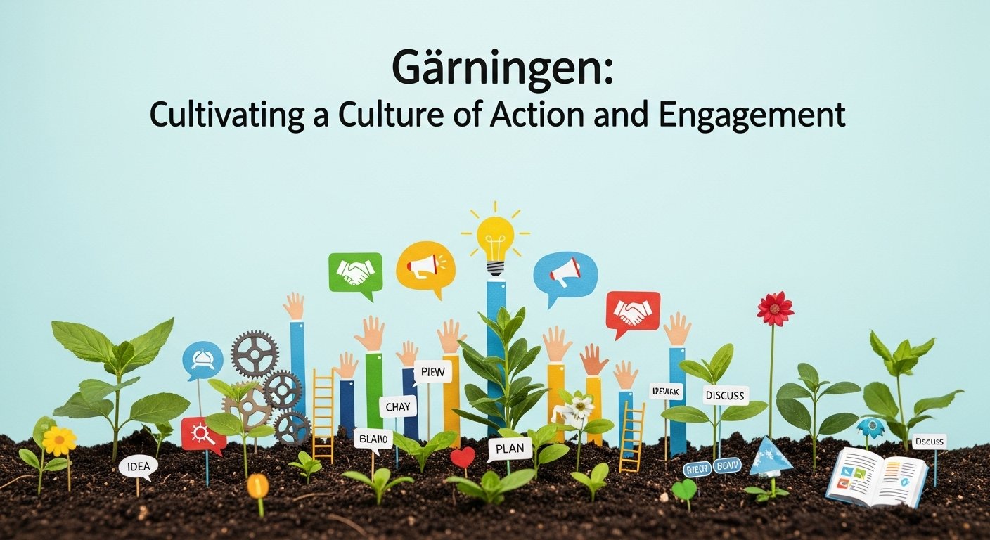 Gärningen: Cultivating a Culture of Action and Engagement