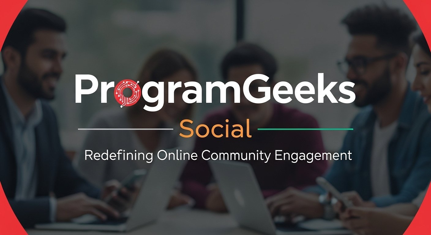 ProgramGeeks Social: Redefining Online Community Engagement